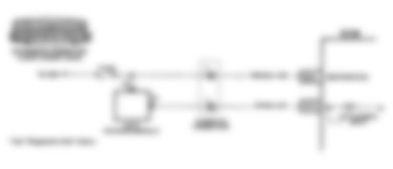 Buick Regal Gran Sport 1992 - Component Locations -  Code 46, Schematic, Vehicle Anti-Theft System