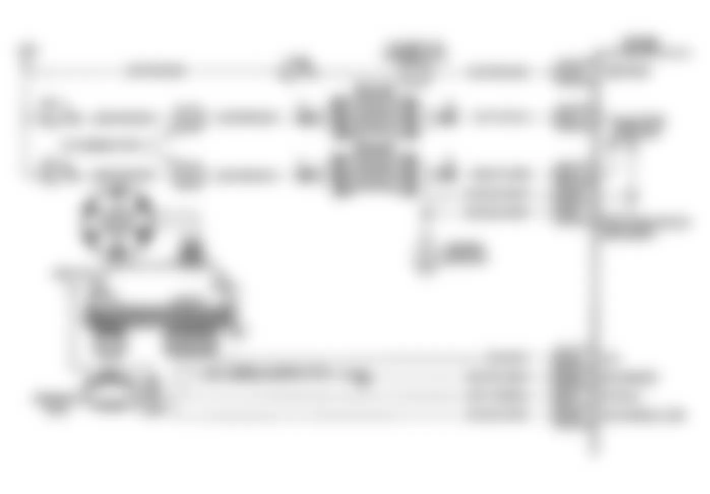 Buick Regal Limited 1992 - Component Locations -  Code 42, Schematic, EST Ckt Open or Grounded, F Body