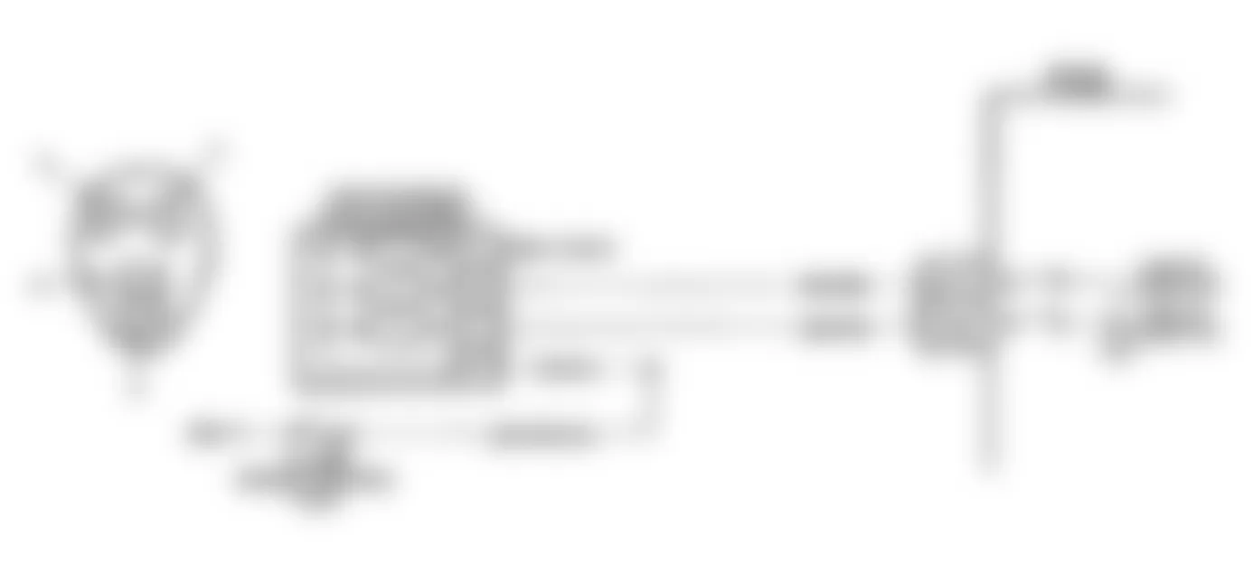Buick Riviera 1992 - Component Locations -  Code 54 & 55, Schematic, EGR Fault (VIN 1)