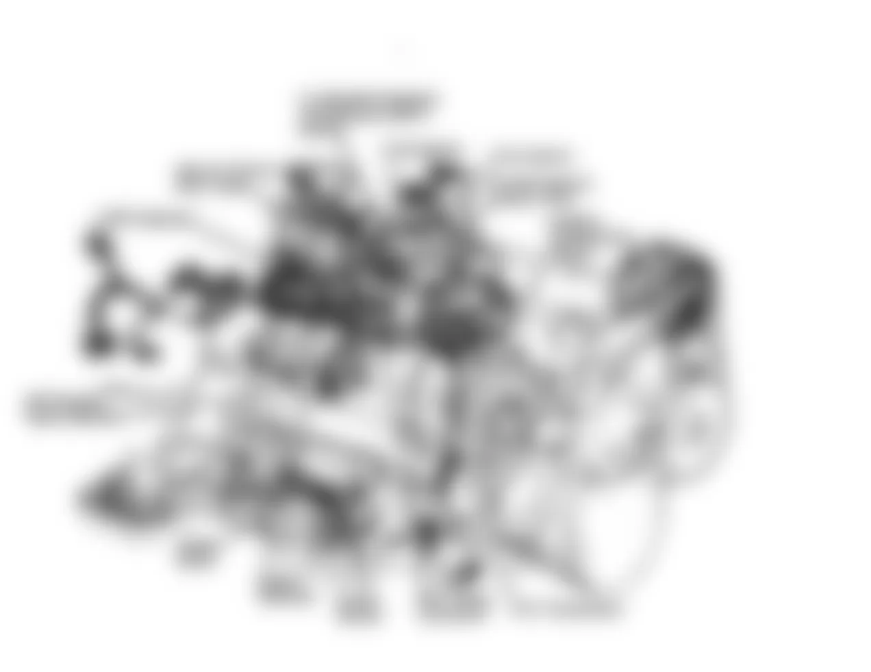 Buick Roadmaster 1992 - Component Locations -  Component Locations (4 Of 4)