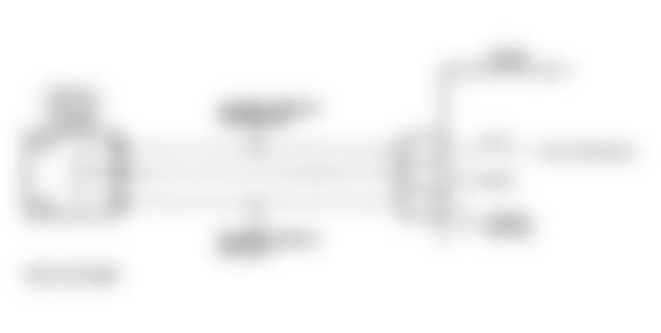 Buick Roadmaster 1992 - Component Locations - Code 22, Schematic, Throttle Position Sens, Signal Voltage Low