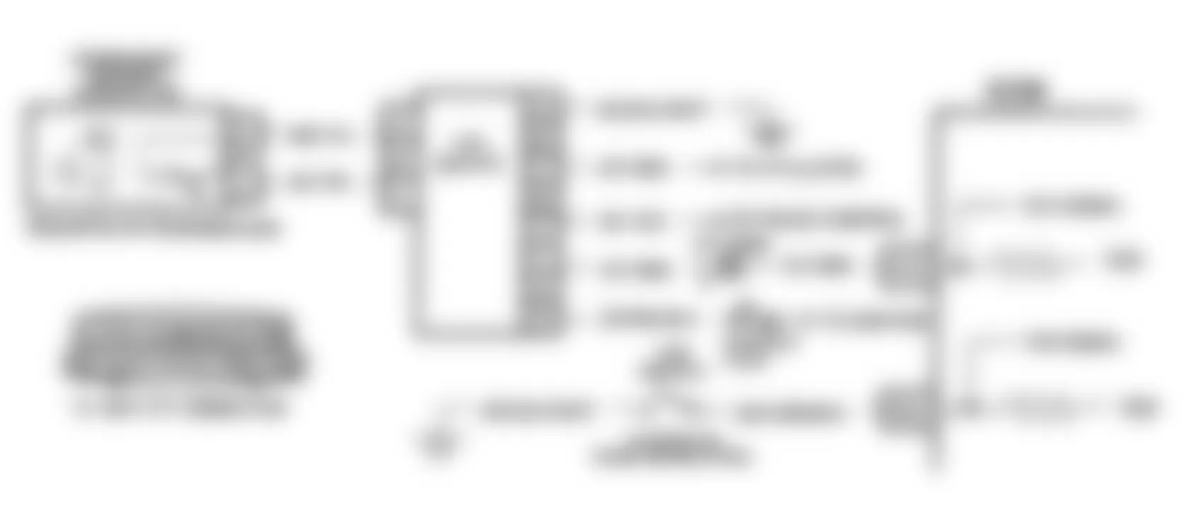 Buick Roadmaster 1992 - Component Locations - Code 24, Schematic, Vehicle Speed Sens (VSS), F Body
