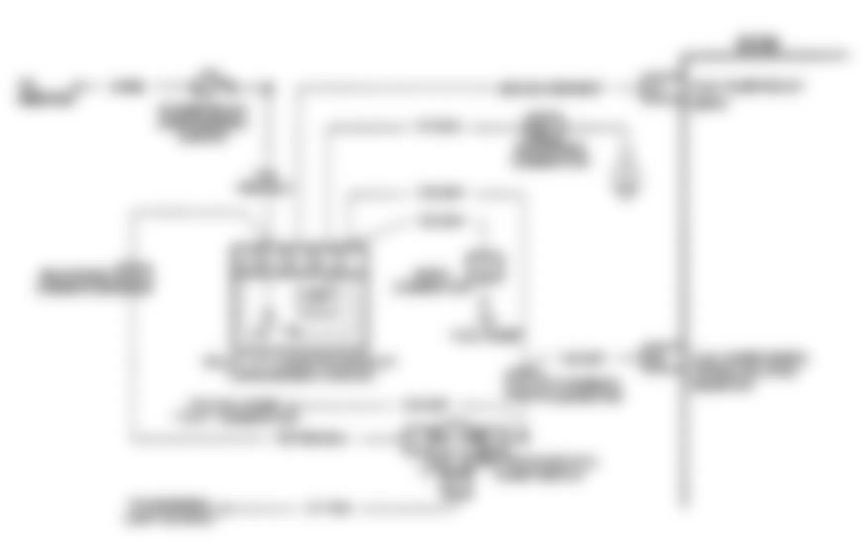 Buick Roadmaster Limited 1992 - Component Locations -  Code 54, Schematic, Fuel Pump Voltage Low, D Body