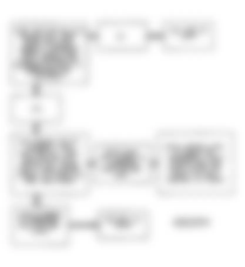 Buick Park Avenue 1993 - Component Locations -  Code 63 Flow Chart (3.8L Except E Body) Cruise System Problem