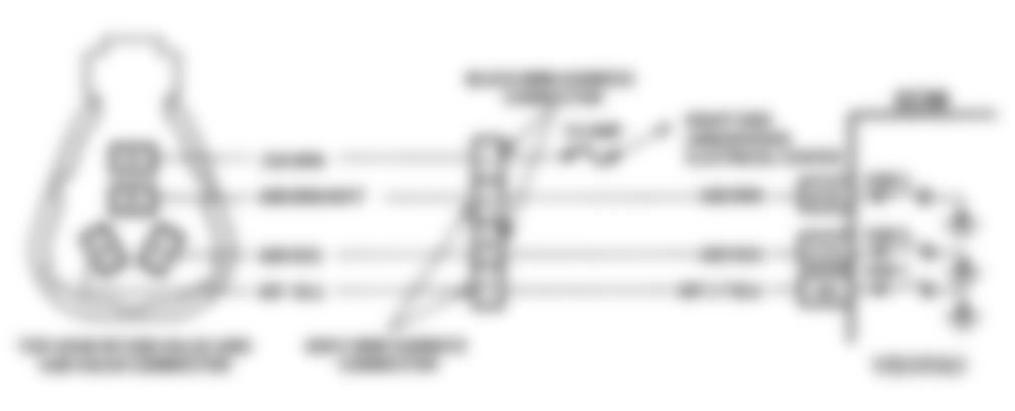 Buick Regal Gran Sport 1993 - Component Locations -  Code 32 Schematic (3.1L W Body) EGR System Error