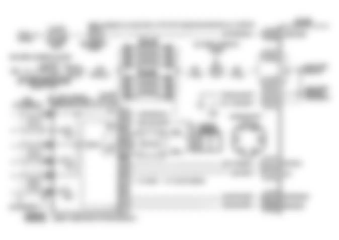 Buick Regal Gran Sport 1993 - Component Locations -  Code 42 Schematic (3.1L W Body (Exc. Calif.)) EST Circuit Open Or Grounded