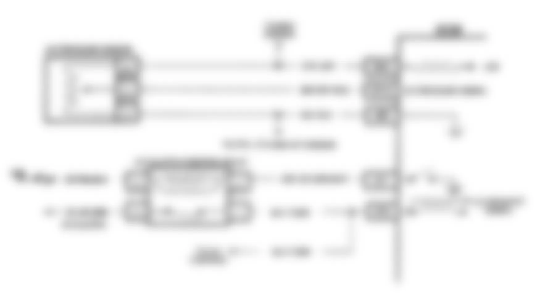 Buick Regal Gran Sport 1993 - Component Locations -  Code 66 Schematic (3.1L L Body) A/C Pressure Sensor