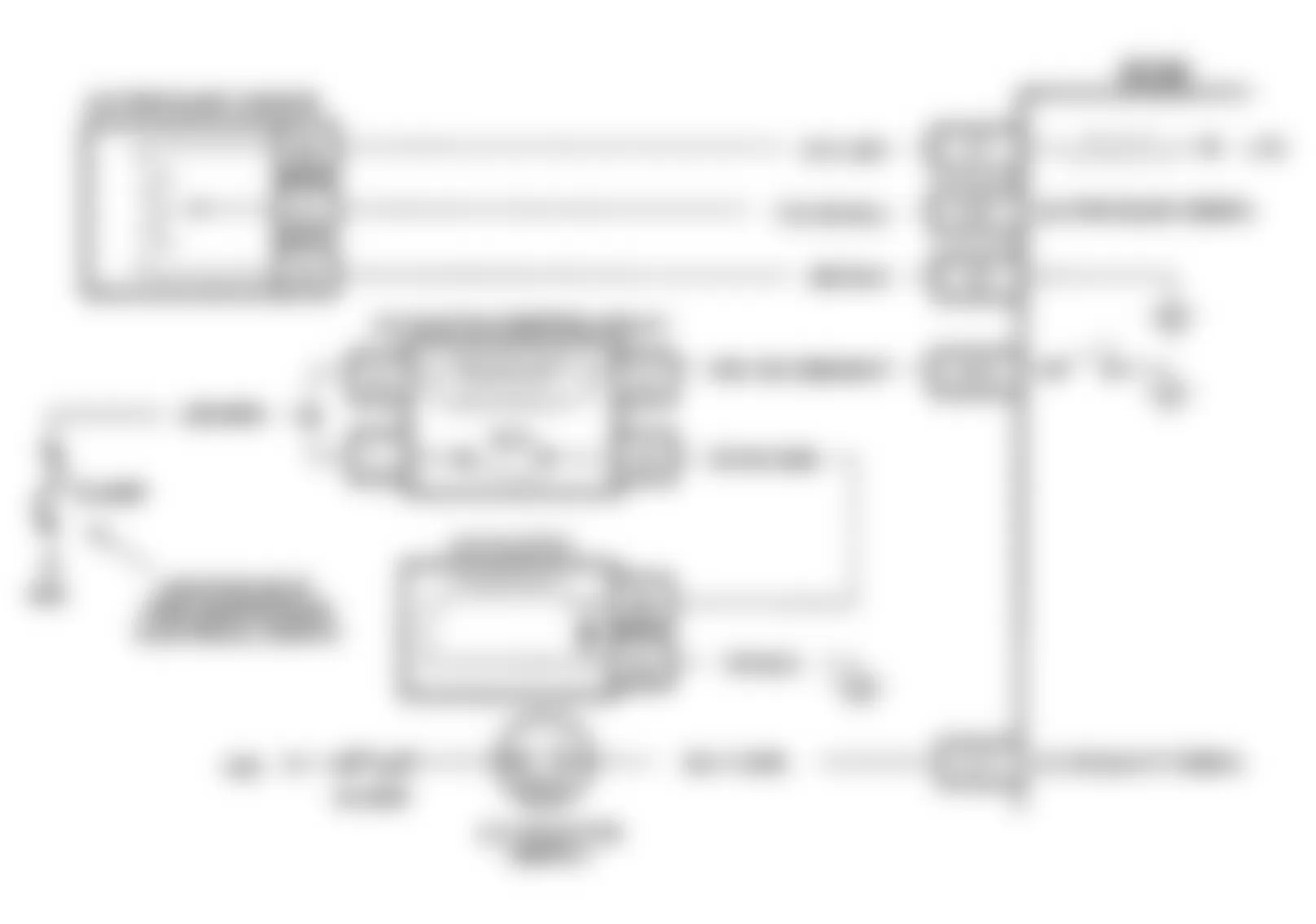 Buick Regal Limited 1993 - Component Locations -  Code 66 Schematic (3.1L W Body) A/C Pressure Sensor