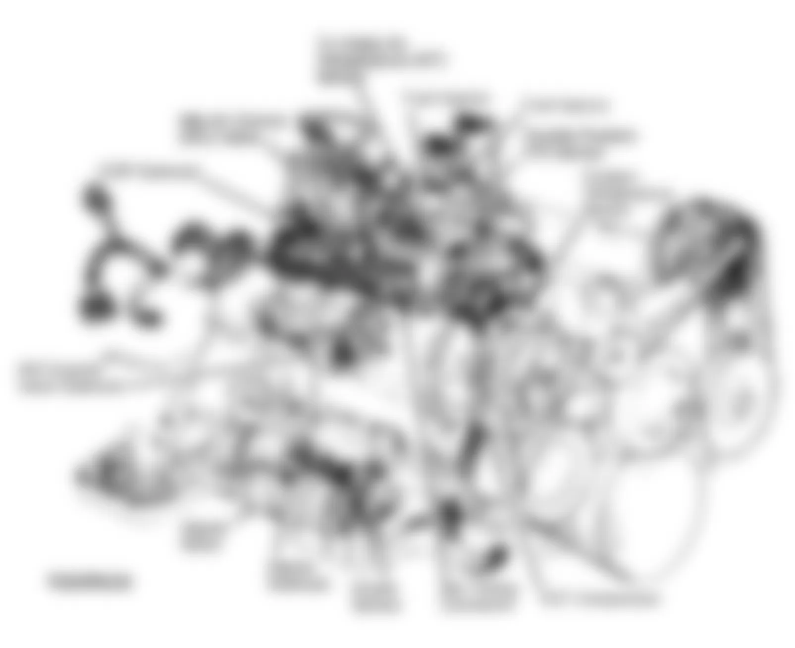 Buick Roadmaster Estate Wagon 1993 - Component Locations -  Component Locations (4 Of 4)