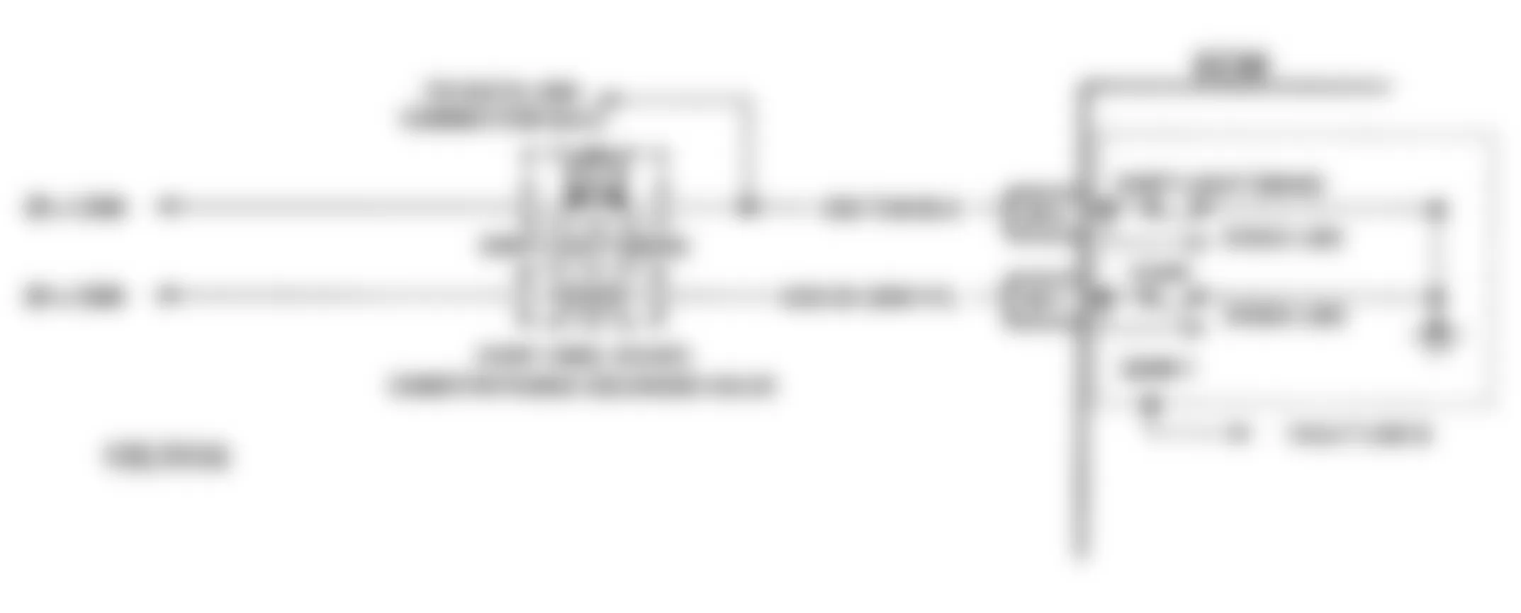 Buick Skylark Gran Sport 1993 - Component Locations -  Code 27 Schematic (2.3L L Body) Quad-Driver No. 1 Error