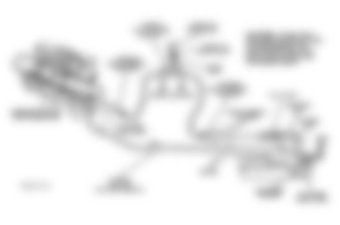 Buick Century Special 1994 - Component Locations -  Code 55 Schematic (2.2L) Fuel Lean Monitor