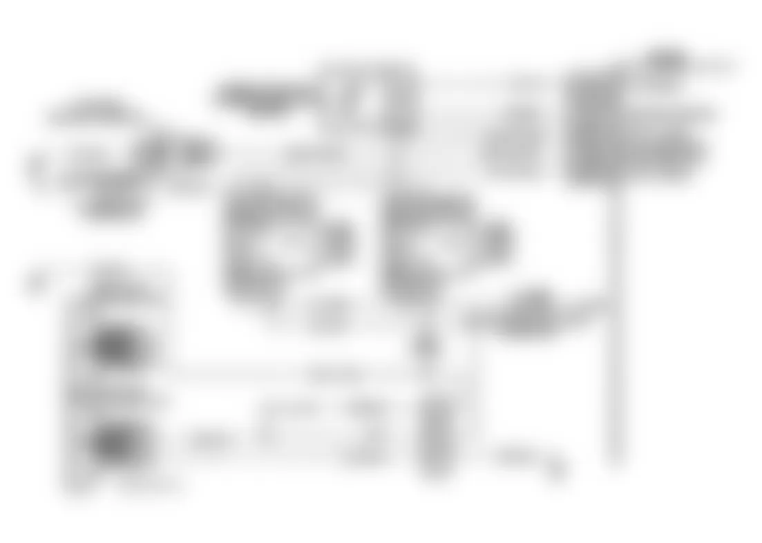 Buick LeSabre Custom 1994 - Component Locations -  Code P1530 Schematic (3.8L) A/C Head Pressure Switch