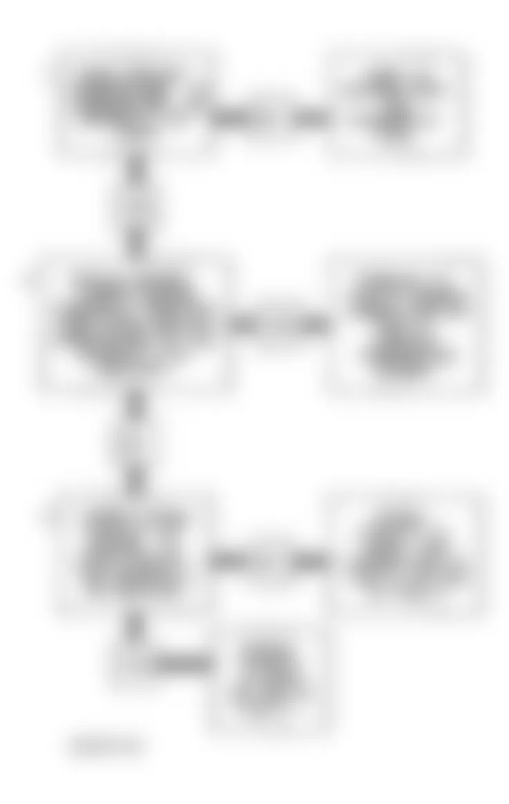 Buick LeSabre Limited 1994 - Component Locations -  Code P0118 Flow Chart (3.8L) Coolant Temperature Sensor High Temperature Indicated