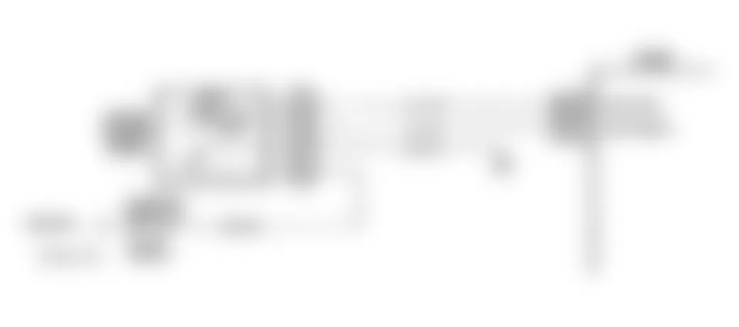 Buick LeSabre Limited 1994 - Component Locations -  Code P0172 Schematic (3.8L) Fuel Trim Rich