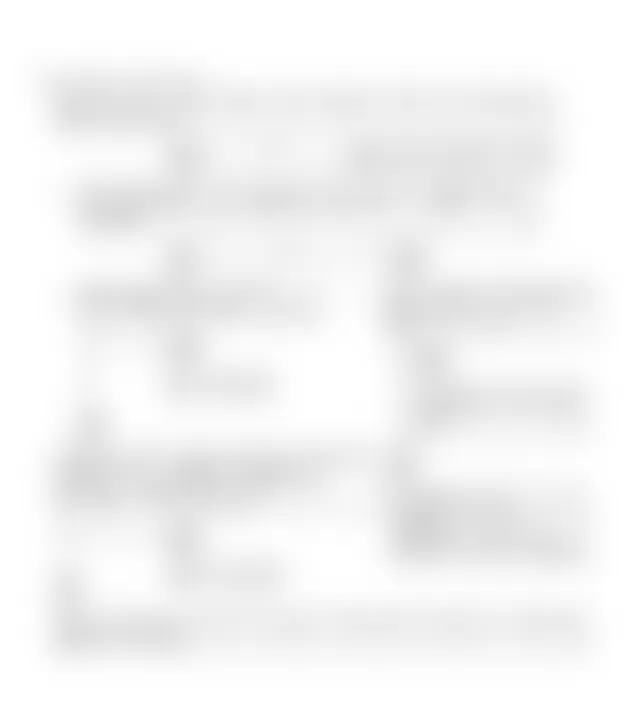 Buick LeSabre Limited 1994 - Component Locations -  Code P0321 Flow Chart