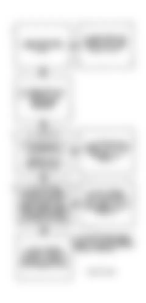 Buick LeSabre Limited 1994 - Component Locations -  Code P1640 Flow Chart (3.8L - 1 Of 2) QDM No. 1 Circuit