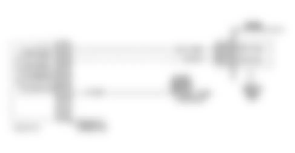 Buick LeSabre Limited 1994 - Component Locations -  Code P1650 Schematic (3.8L) QDM No. 2