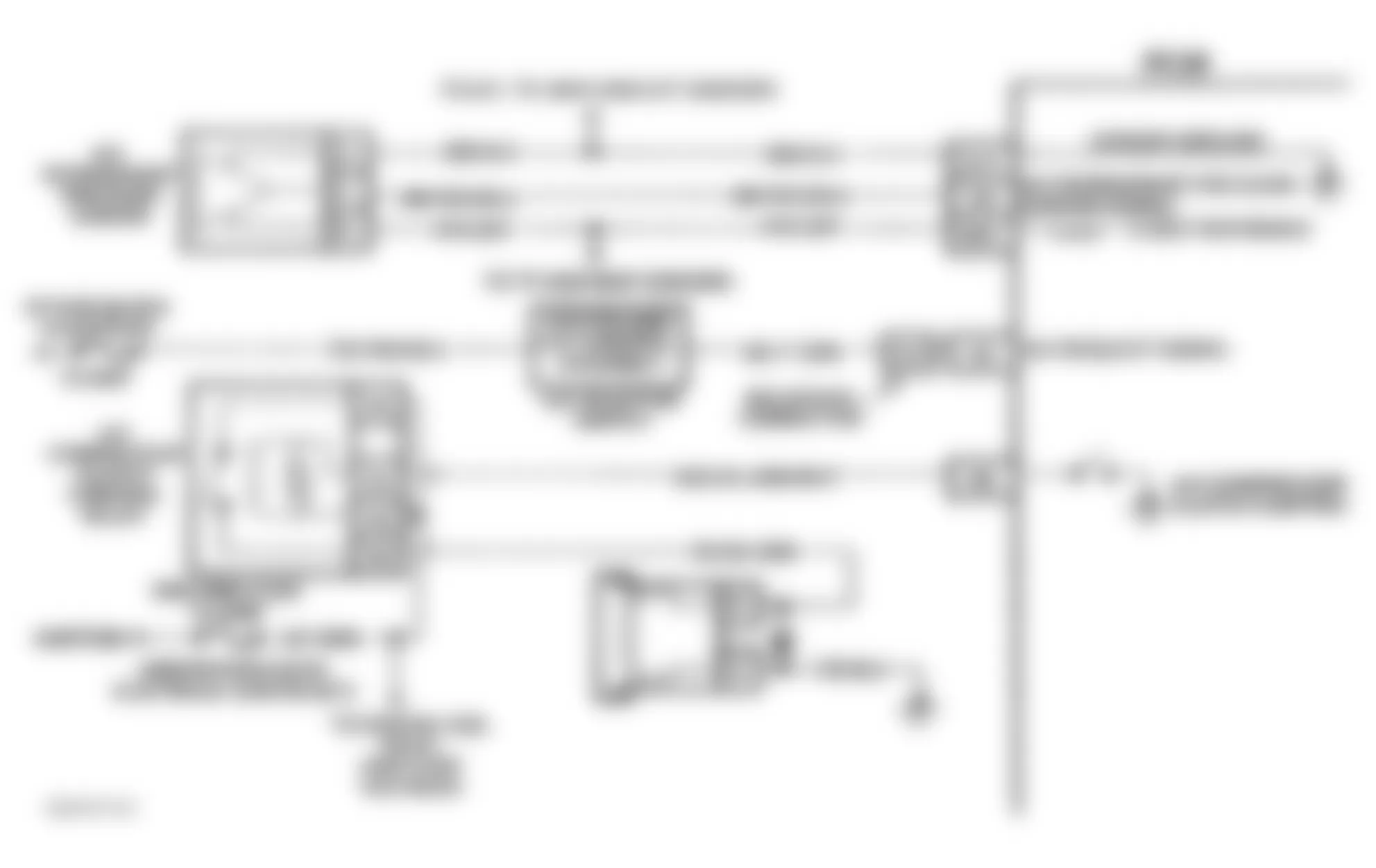 Buick Regal Gran Sport 1994 - Component Locations -  Code 66 Schematic (Lumina) A/C Pressure Sensor