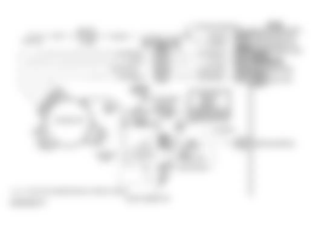 Buick Roadmaster 1994 - Component Locations -  Code 36 Schematic (5.7L) Opti-Spark High Resolution Pulse