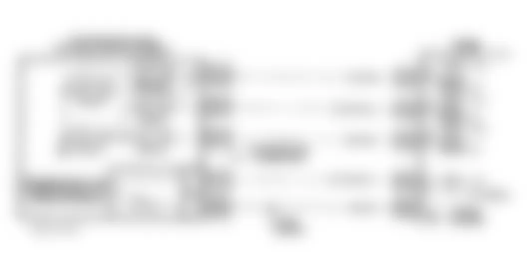 Buick Roadmaster 1994 - Component Locations -  Code 58 Schematic (5.7L) Transmission Temperature Sensor High Temperature