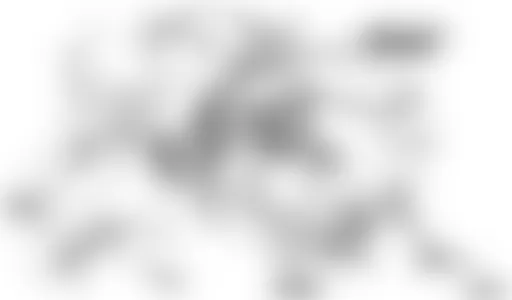 Buick Roadmaster 1995 - Component Locations -  Locating Coolant Temperature Gauge Sensor, Knock Sensor, Starter