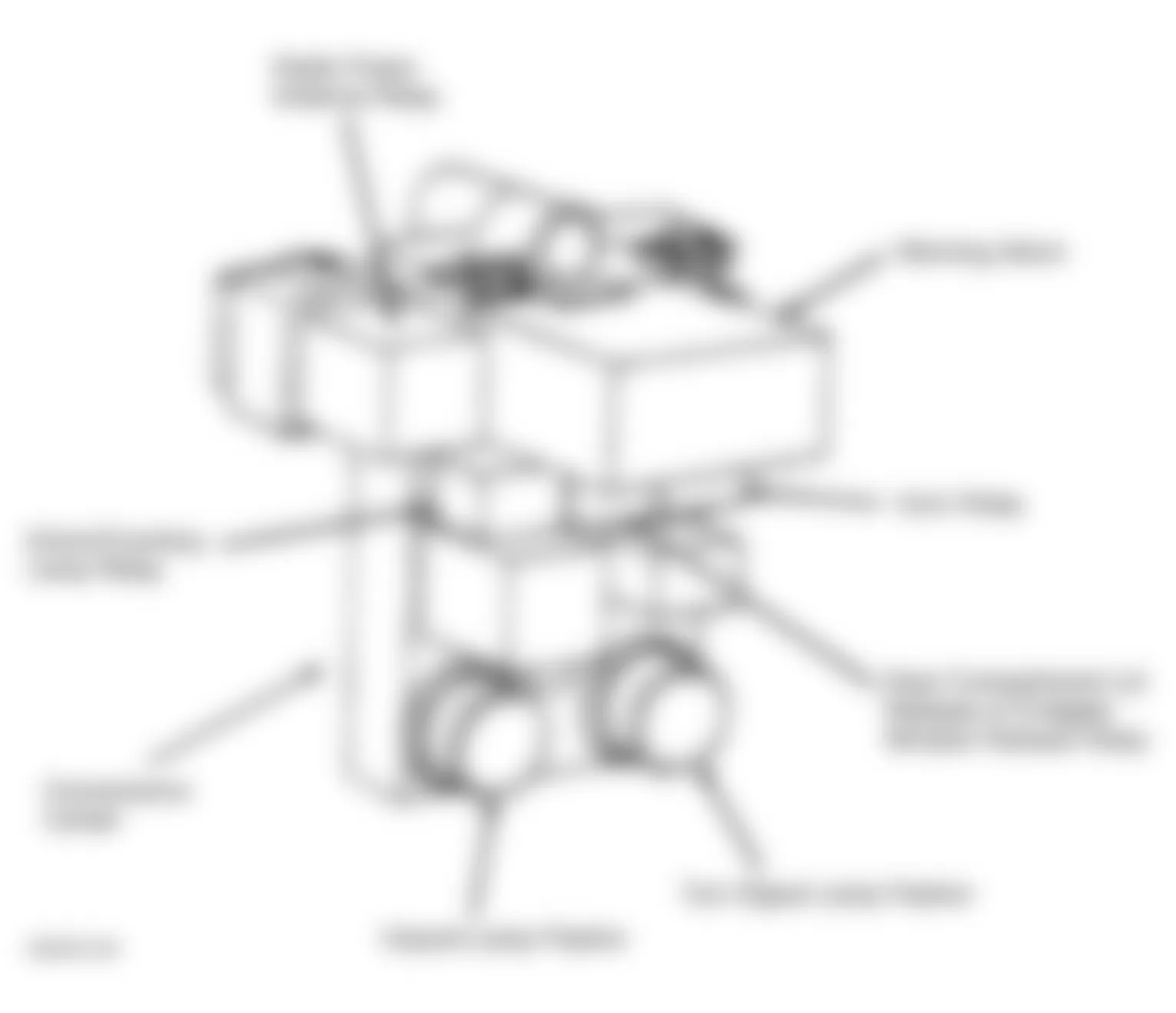 Buick Roadmaster 1996 - Component Locations - Convenience Center