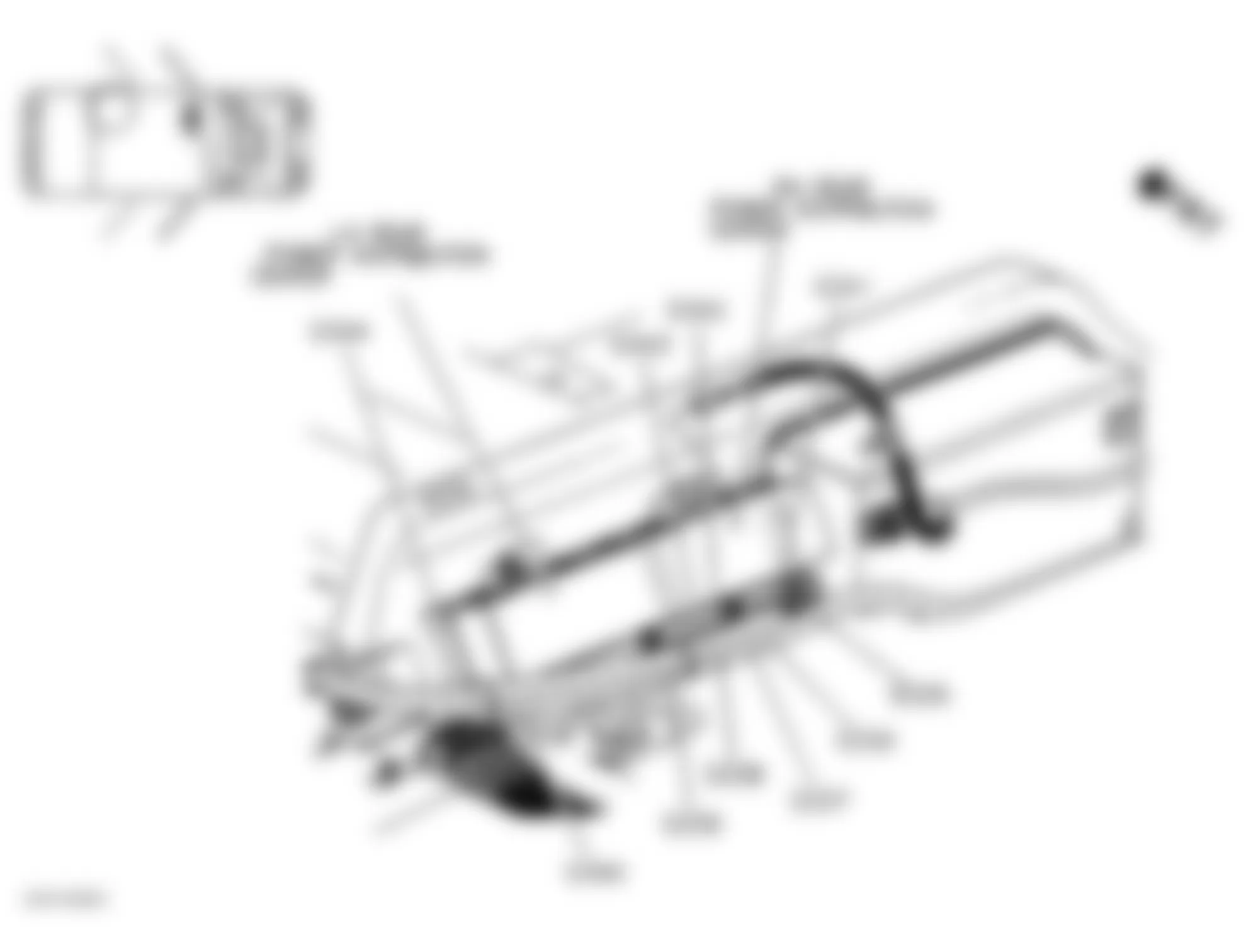 Buick Riviera 1998 - Component Locations -  Locating Left & Right Rear Power Distribution Centers