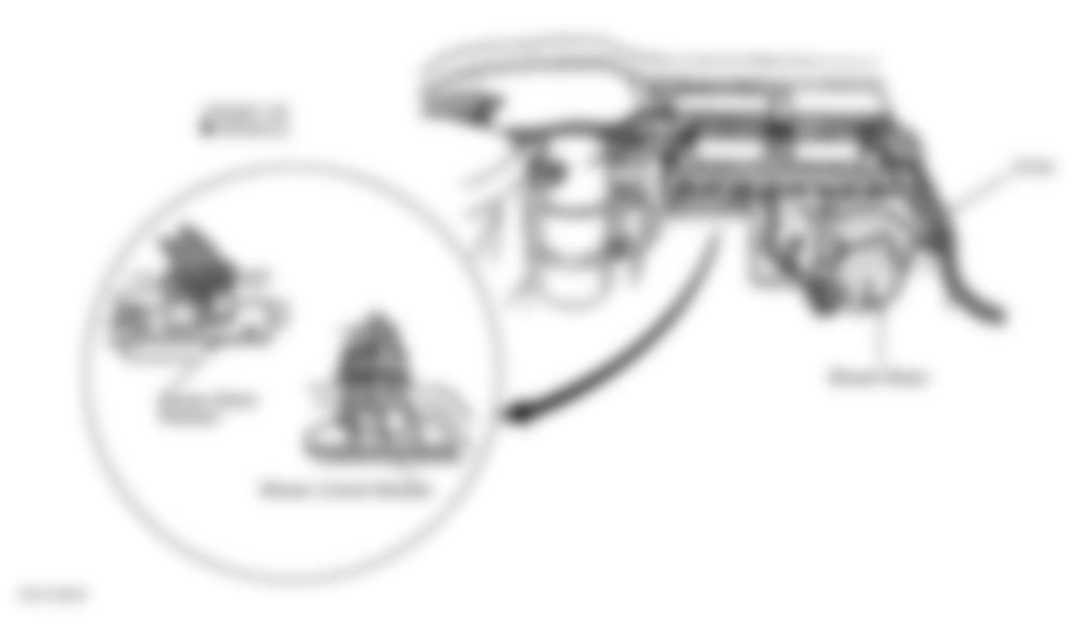 Buick LeSabre Custom 1999 - Component Locations -  HVAC Components