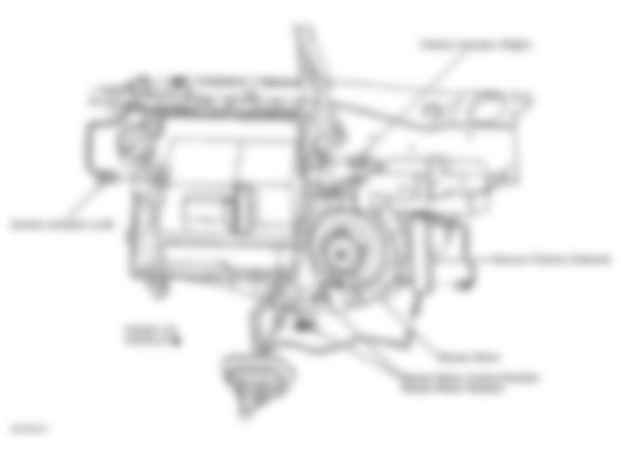 Buick Regal LS 1999 - Component Locations -  HVAC Components