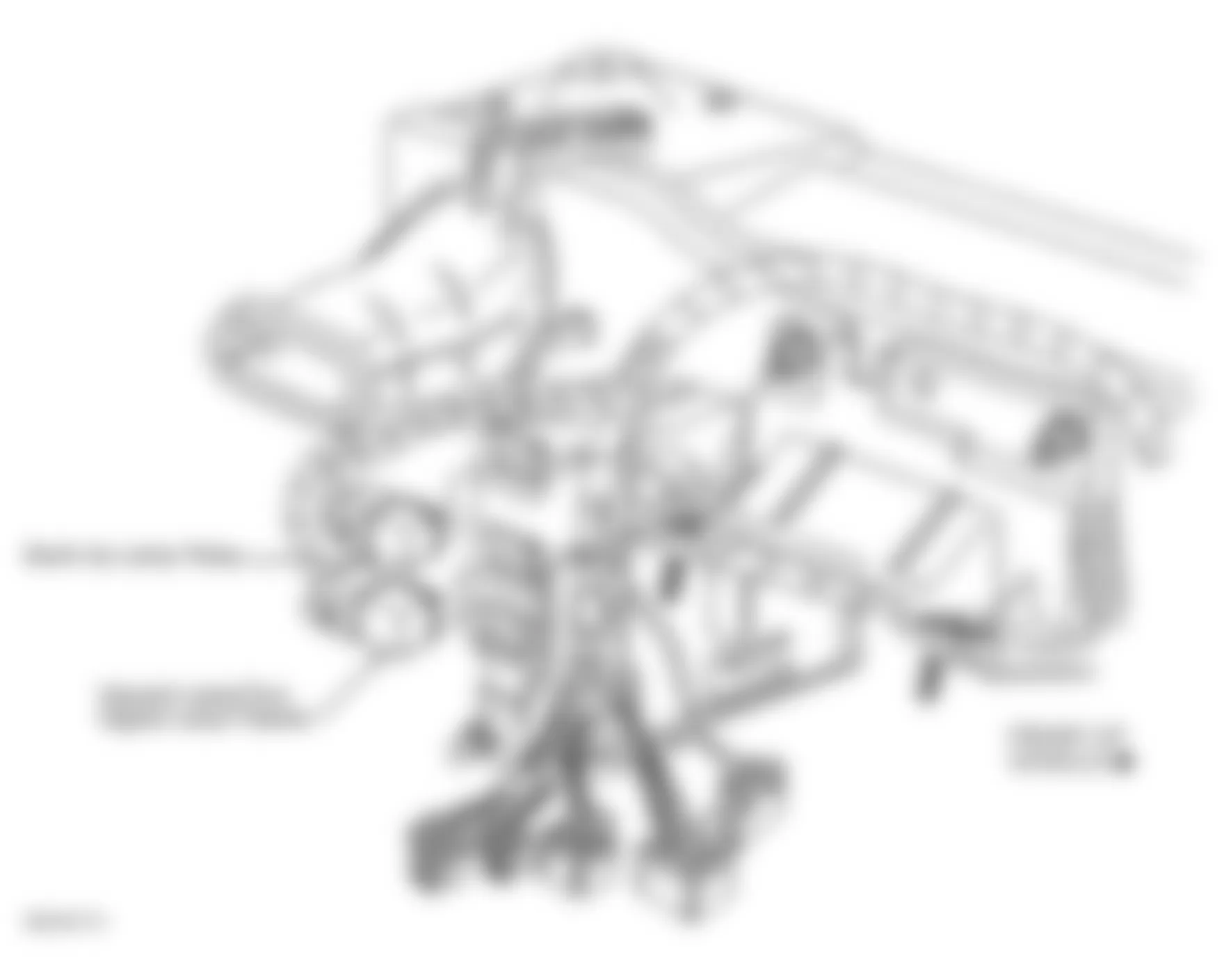 Buick Regal GS 2001 - Component Locations -  Left Front Of Passenger Compartment