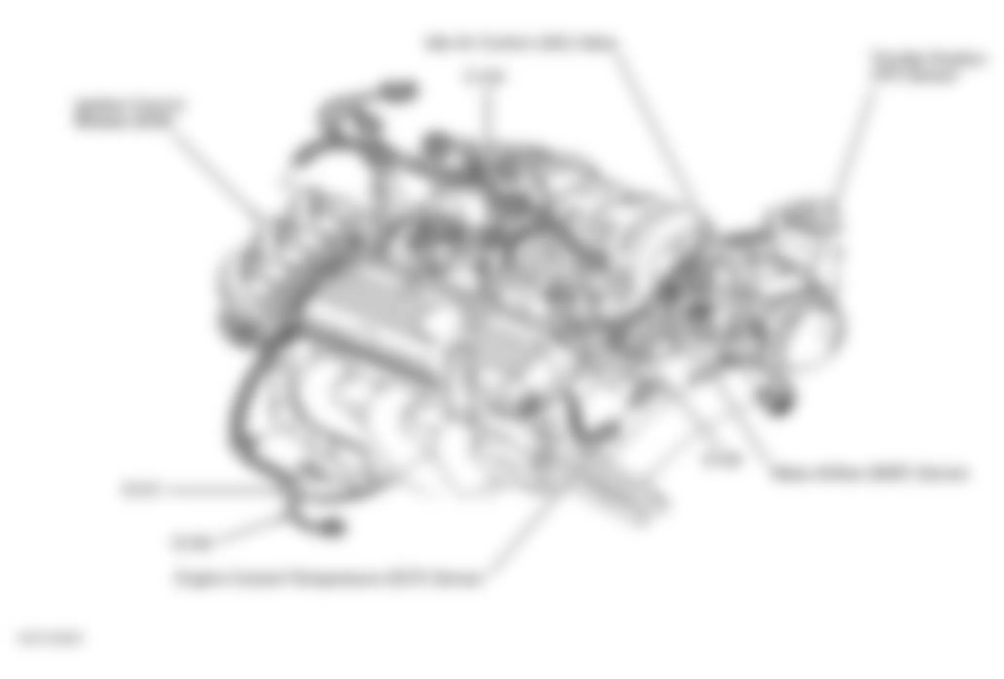 Buick LeSabre Limited 2003 - Component Locations -  Left Side Of Engine