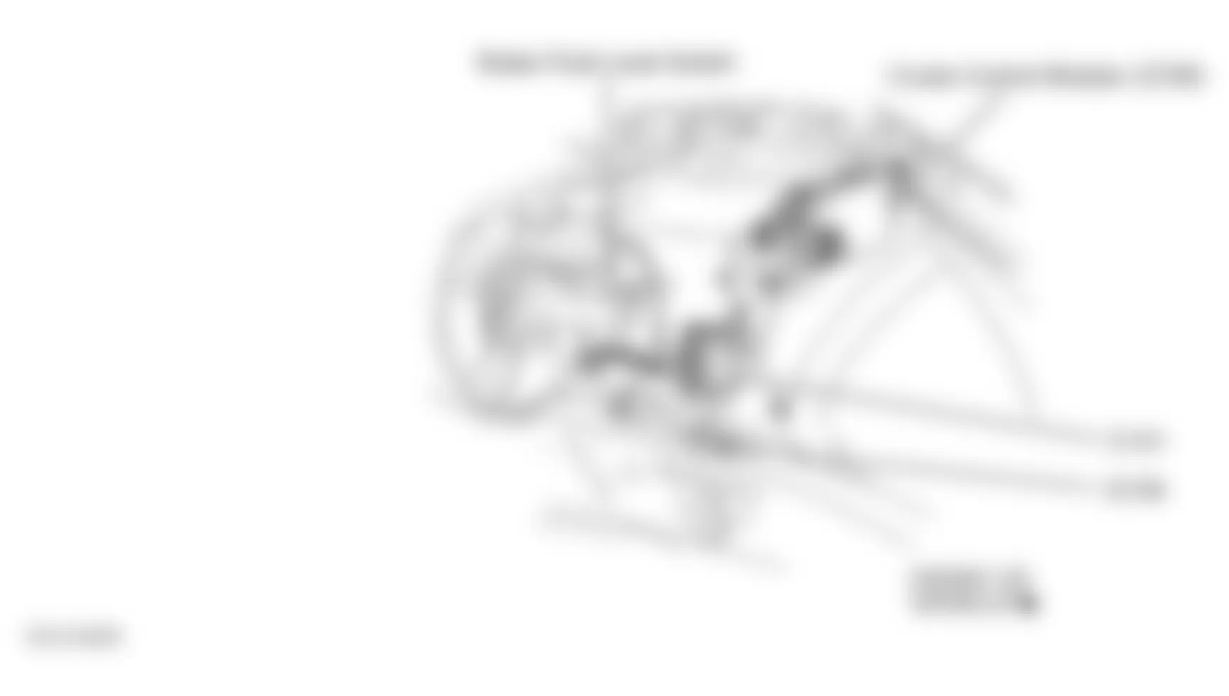 Buick LeSabre Limited 2003 - Component Locations -  Left Rear Of Engine Compartment