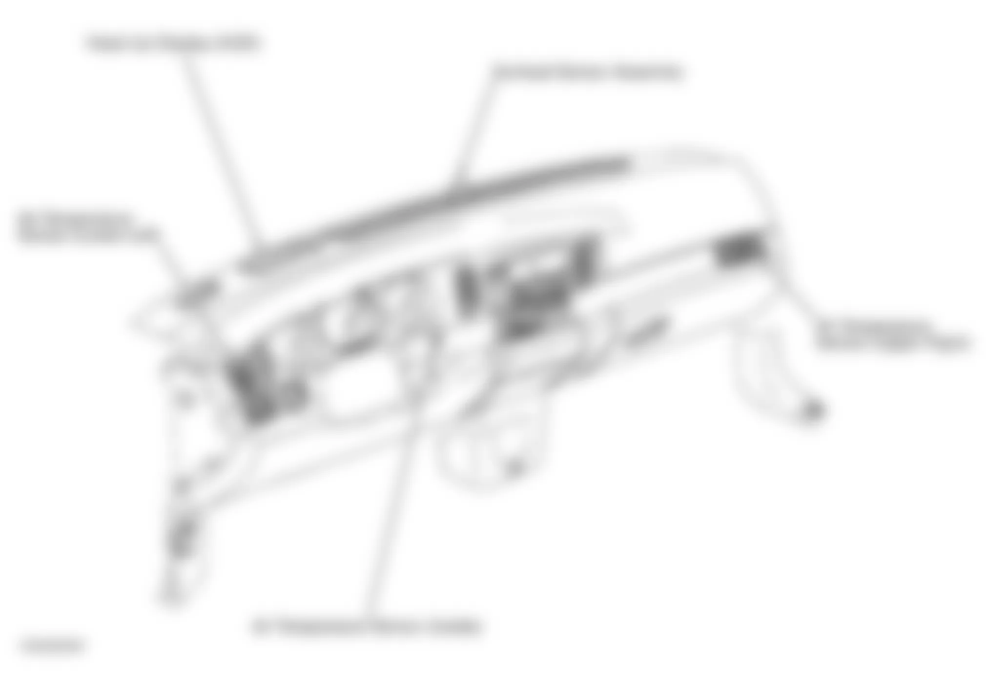 Buick LeSabre Limited 2003 - Component Locations -  Dash