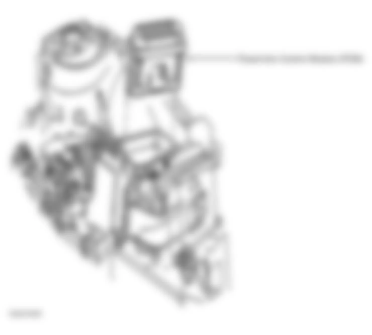 Buick Park Avenue Ultra 2003 - Component Locations -  Left Front Of Engine Compartment