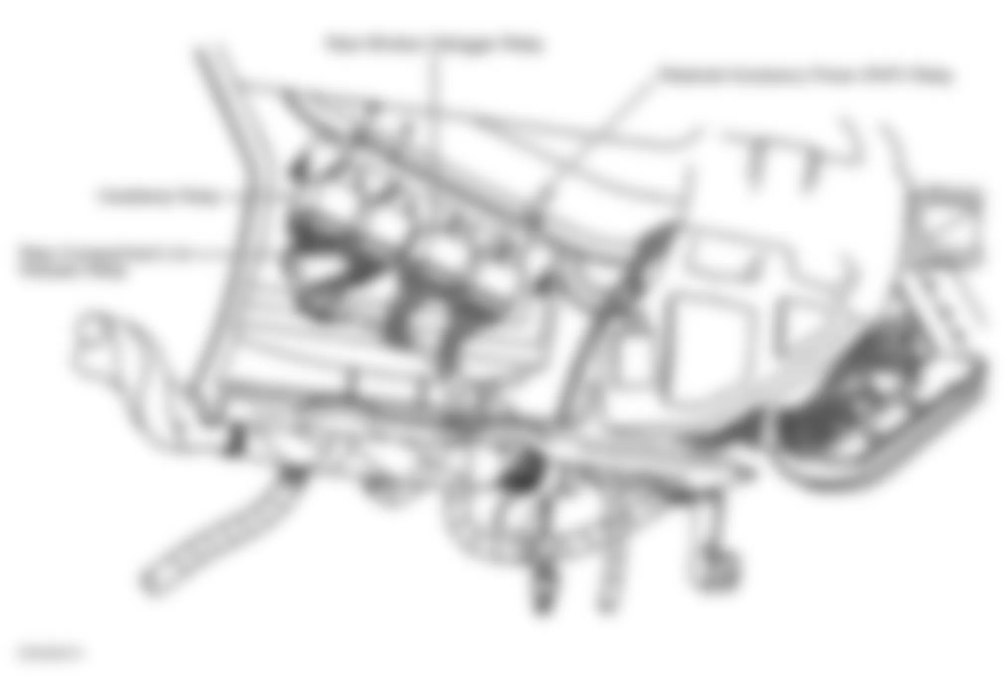 Buick Regal LS 2003 - Component Locations -  Right Side Of Dash