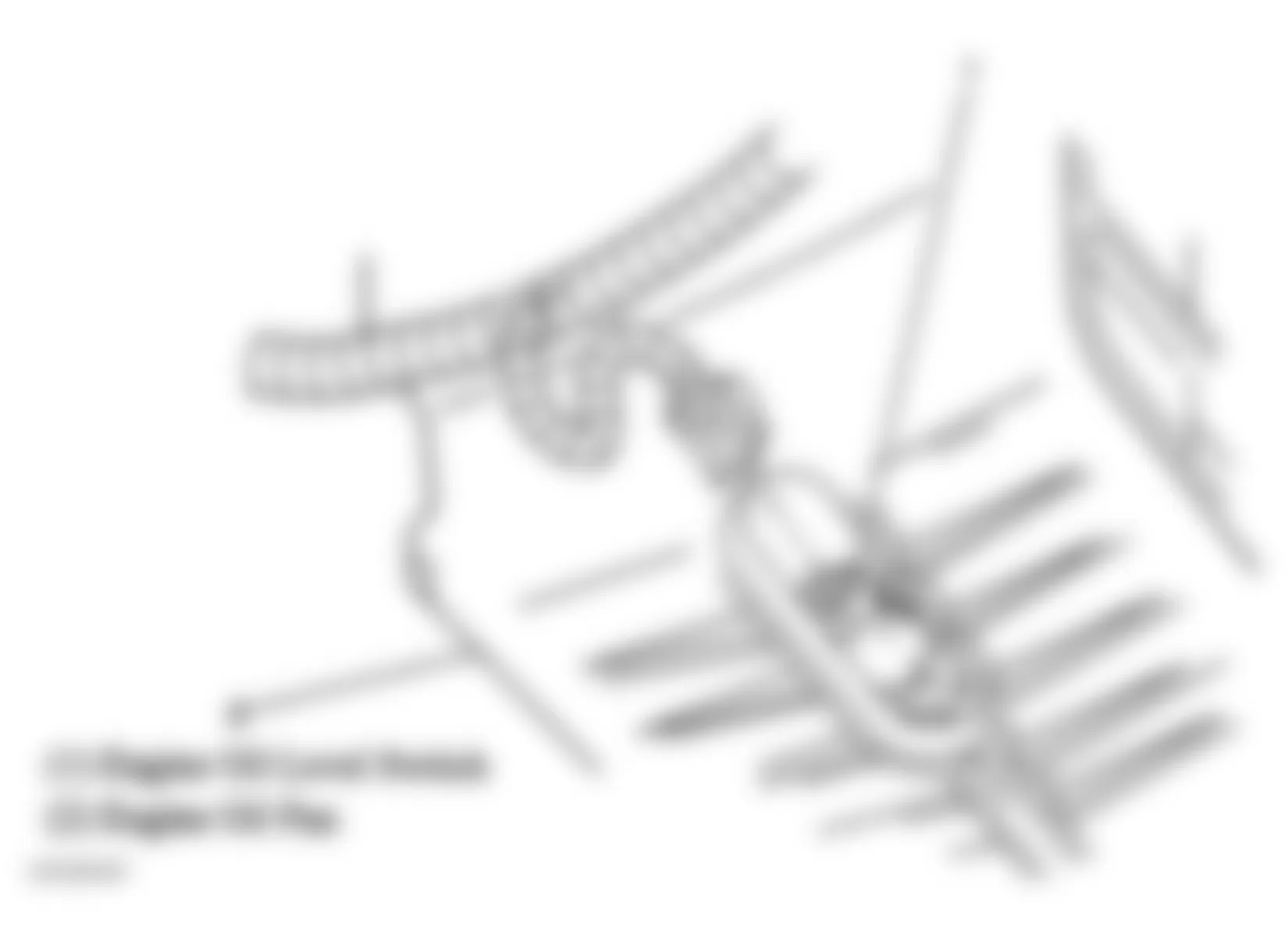 Buick Century Limited 2004 - Component Locations -  Center Of Oil Pan
