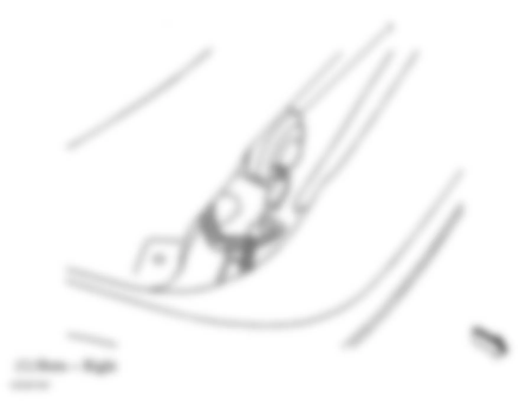 Buick Rendezvous CX 2004 - Component Locations -  Right Front Of Engine Compartment