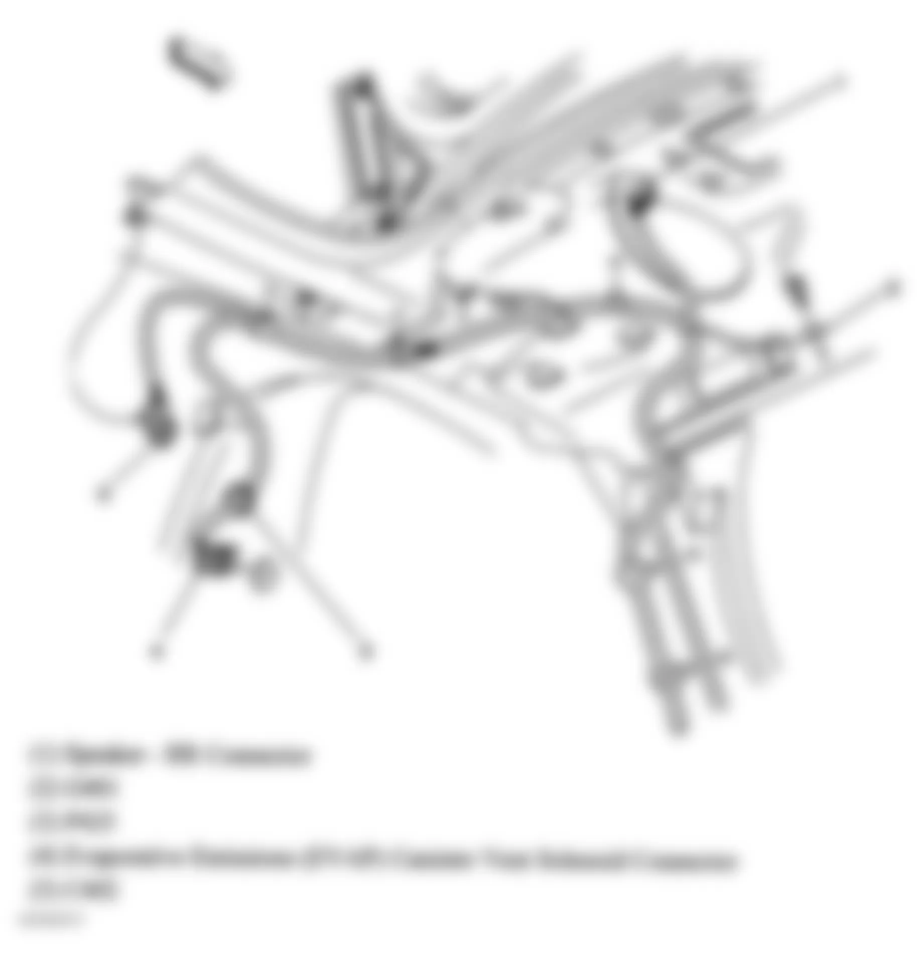 Buick Century Limited 2005 - Component Locations -  Left Side Of Luggage Compartment