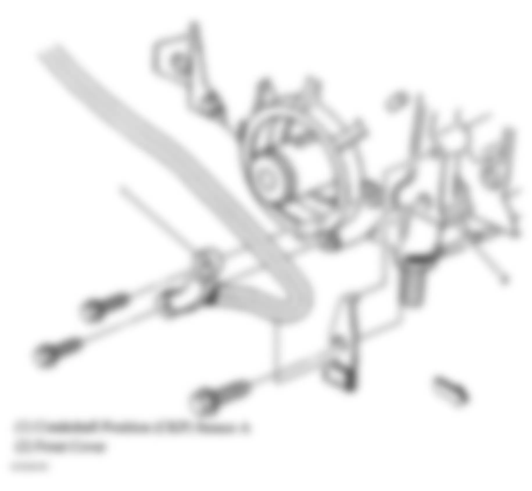 Buick Century Limited 2005 - Component Locations -  Front Of Engine