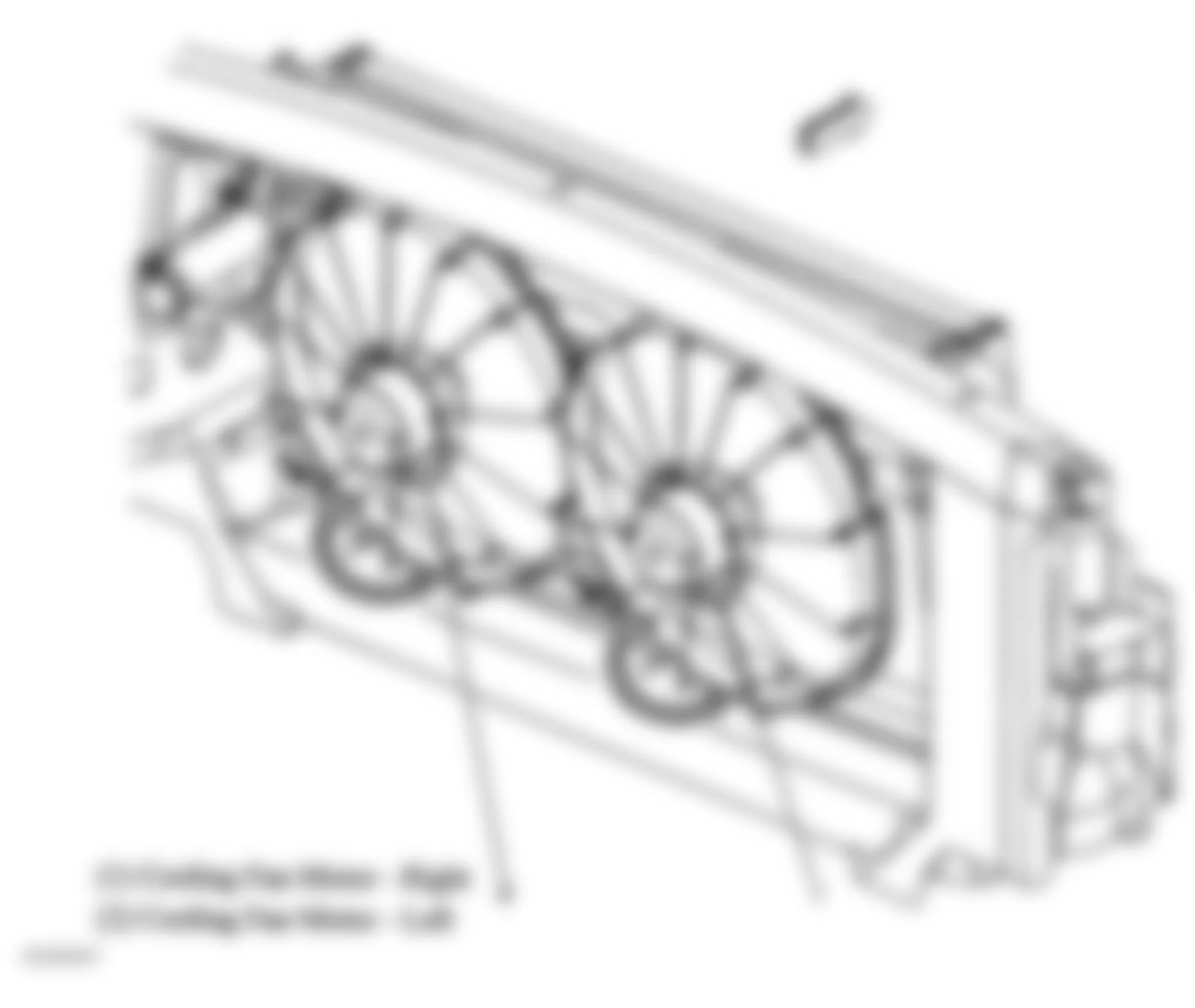 Buick LeSabre Custom 2005 - Component Locations -  Front Center Of Engine Compartment