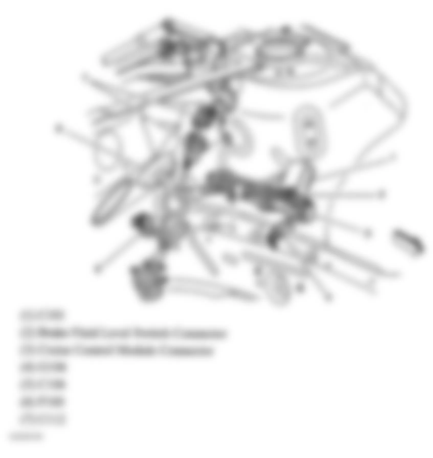 Buick LeSabre Custom 2005 - Component Locations -  Left Rear Corner Of Engine Compartment