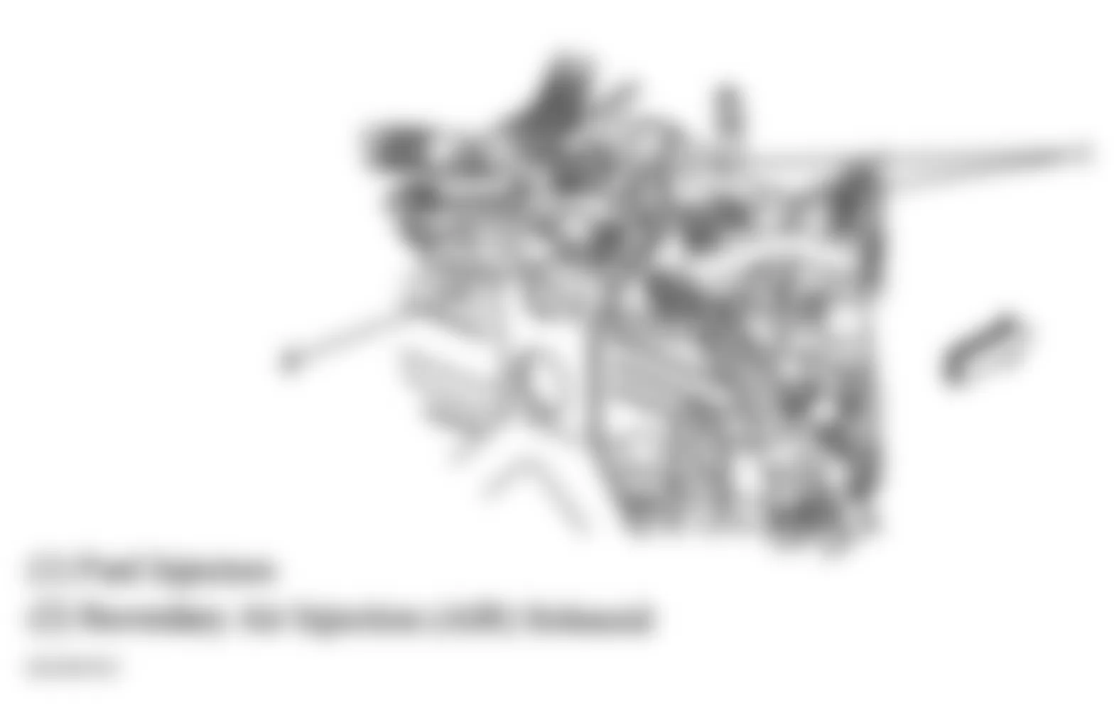Buick Park Avenue Ultra 2005 - Component Locations -  Top Right Side Of Engine