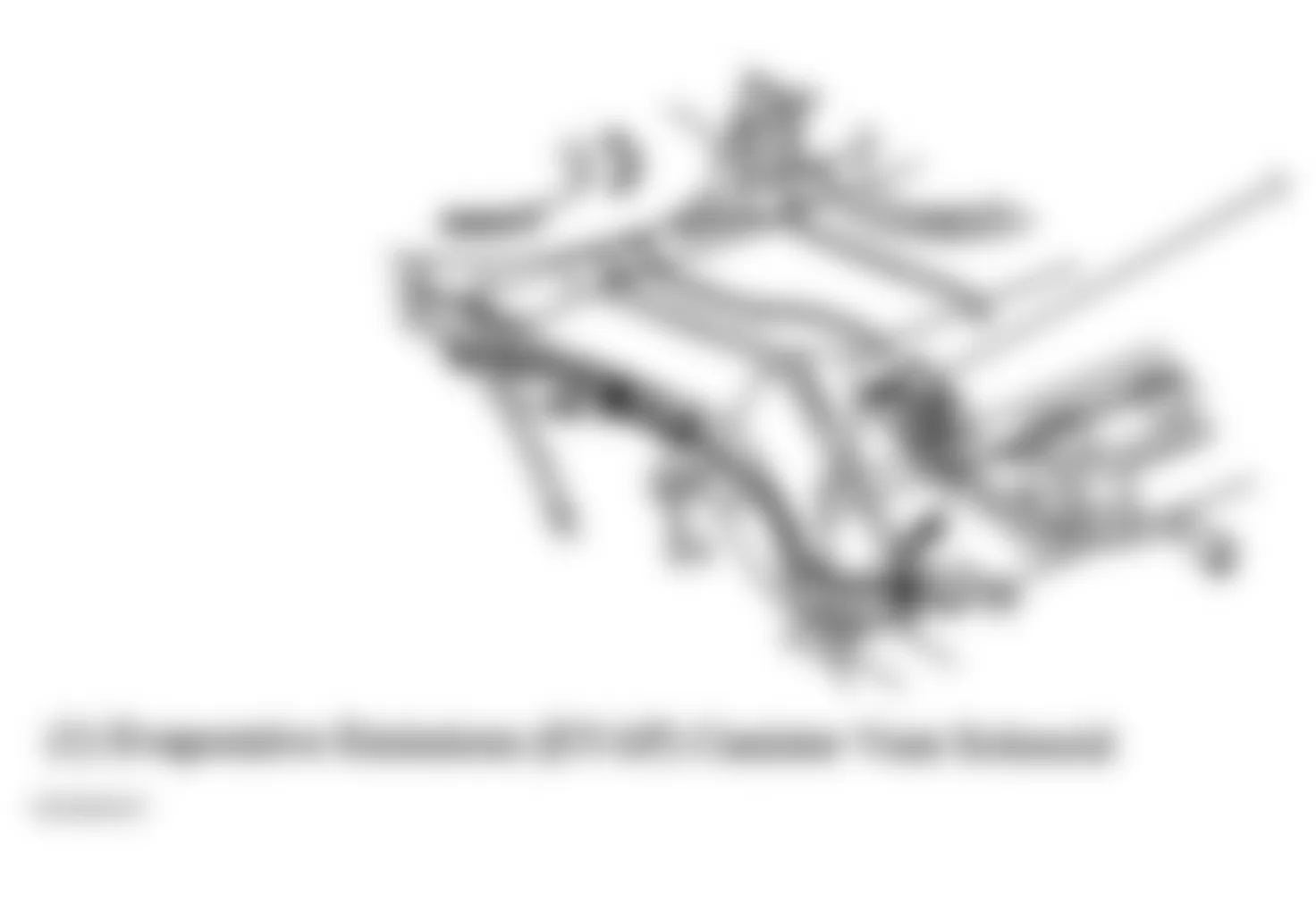 Buick Park Avenue Ultra 2005 - Component Locations -  EVAP Canister Vent Solenoid