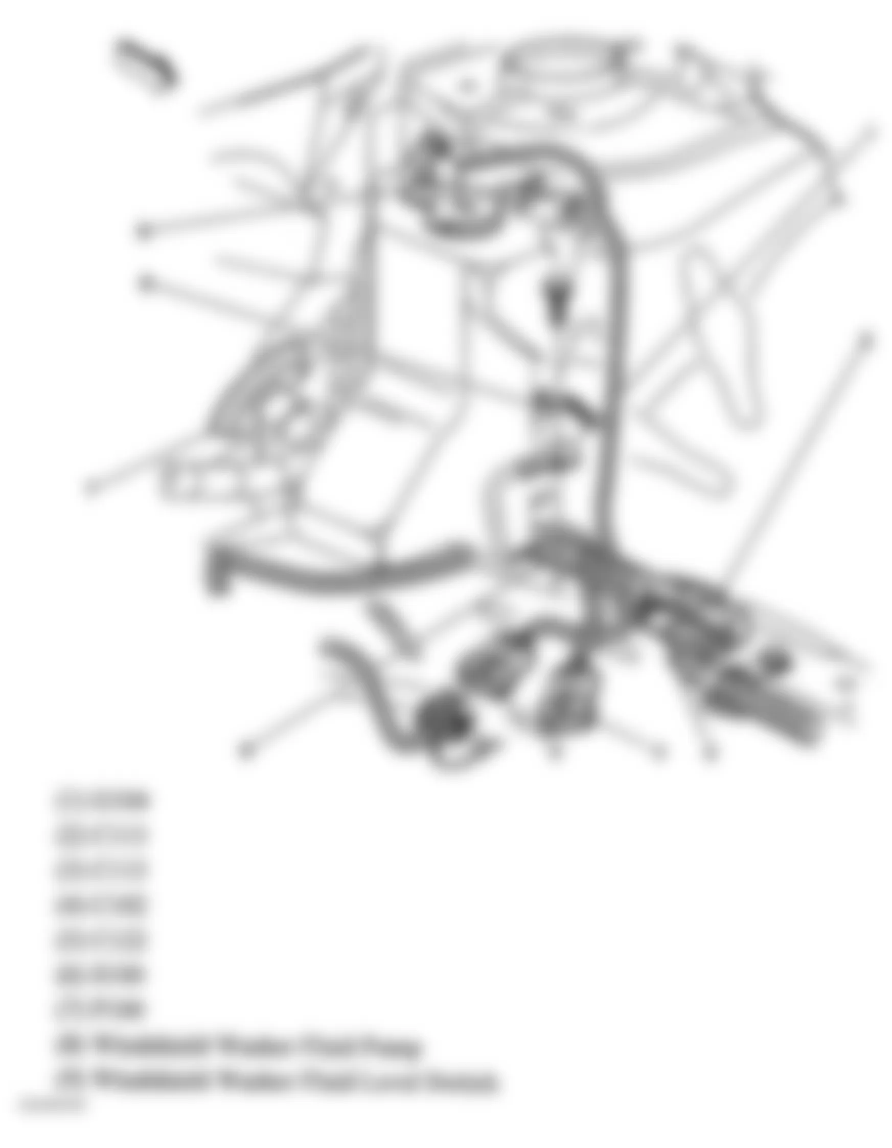 Buick Park Avenue Ultra 2005 - Component Locations -  Left Side Of Engine Compartment