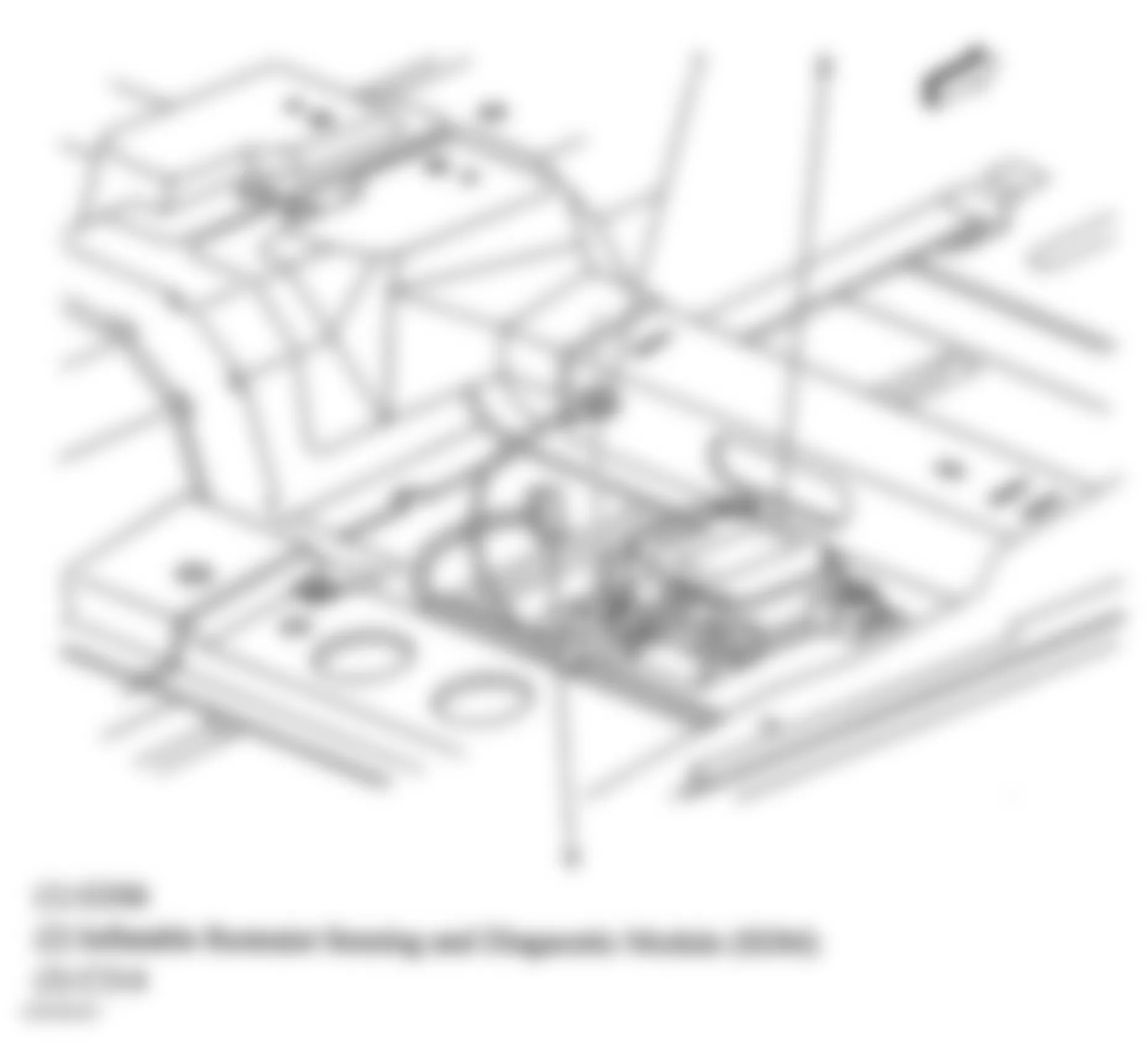 Buick Park Avenue Ultra 2005 - Component Locations -  Under Right Front Seat