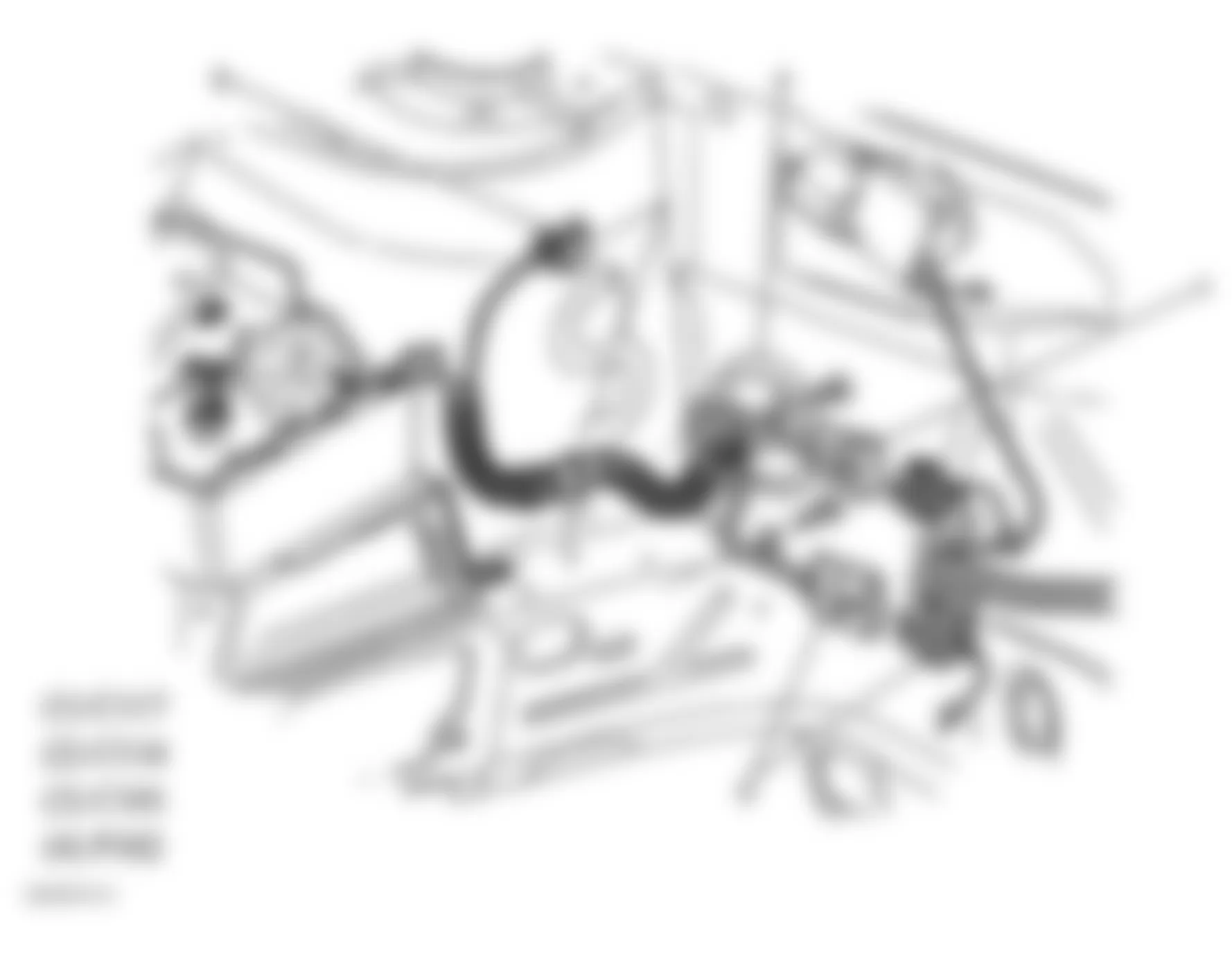 Buick Park Avenue Ultra 2005 - Component Locations -  Right Rear Of Engine Compartment
