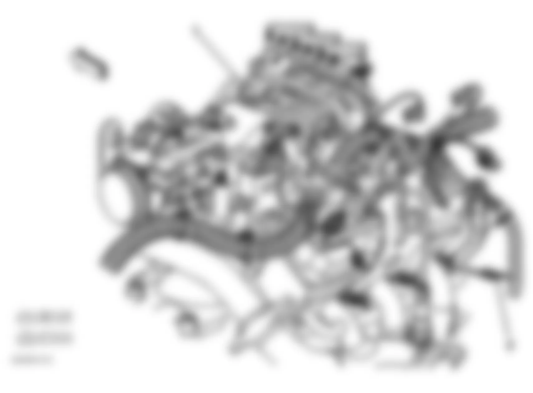 Buick Park Avenue Ultra 2005 - Component Locations -  Top Right Side Of Engine