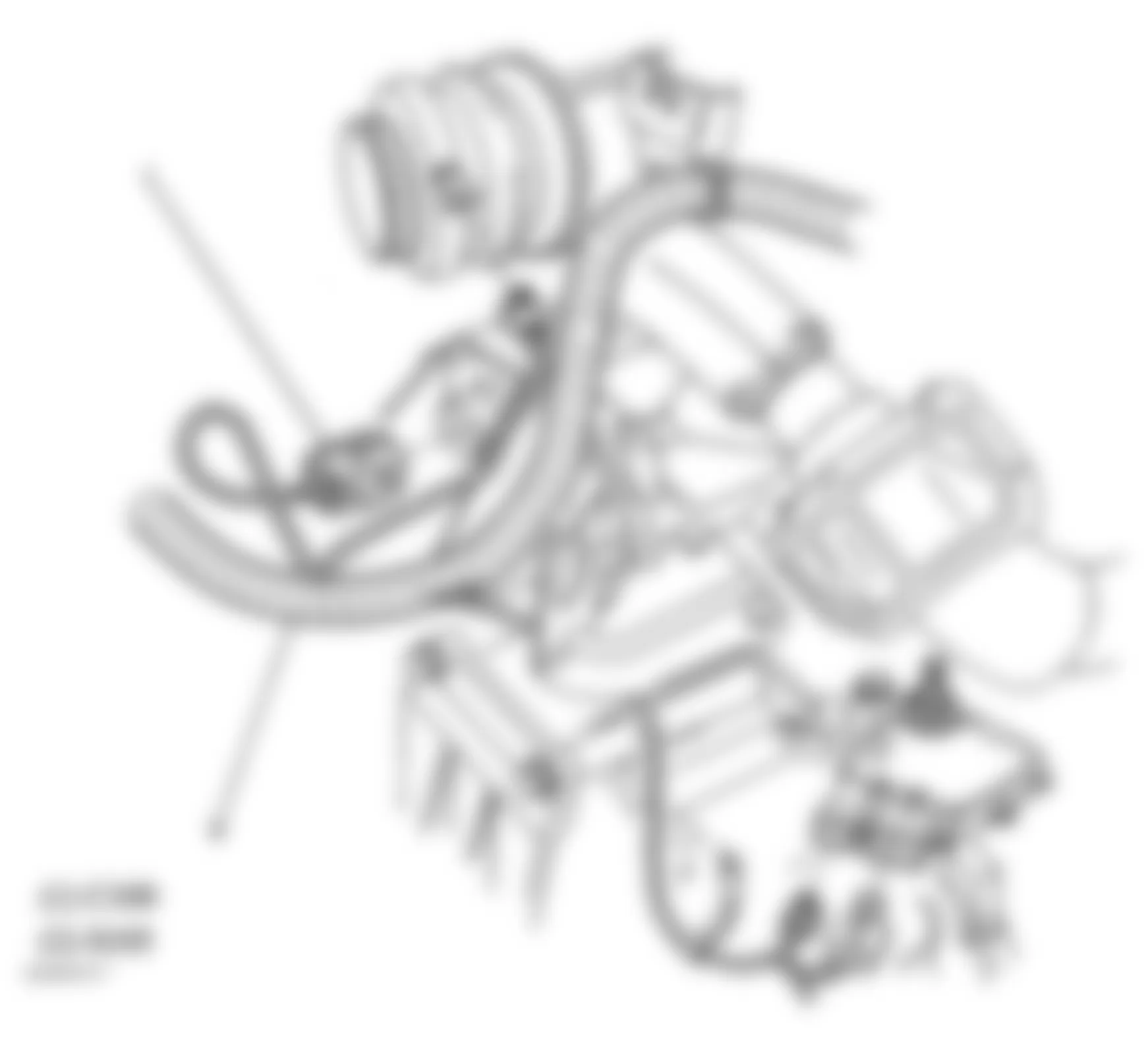 Buick Park Avenue Ultra 2005 - Component Locations -  Left Side Of Engine Compartment