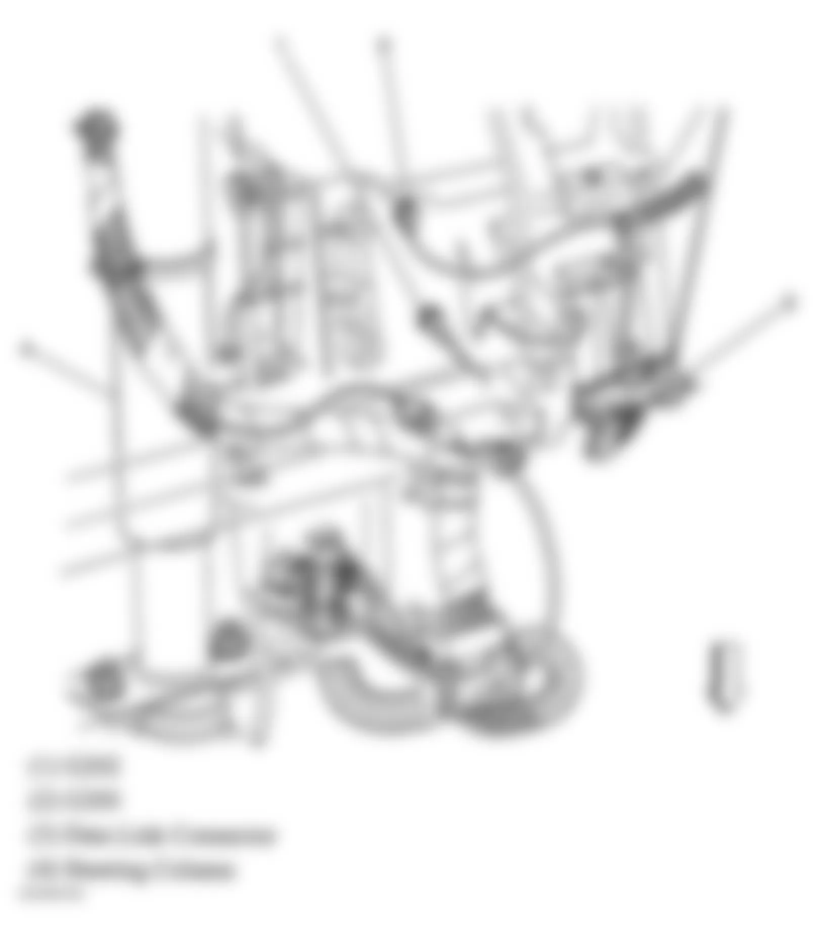 Buick LaCrosse CXS 2006 - Component Locations - Left Side Of Dash