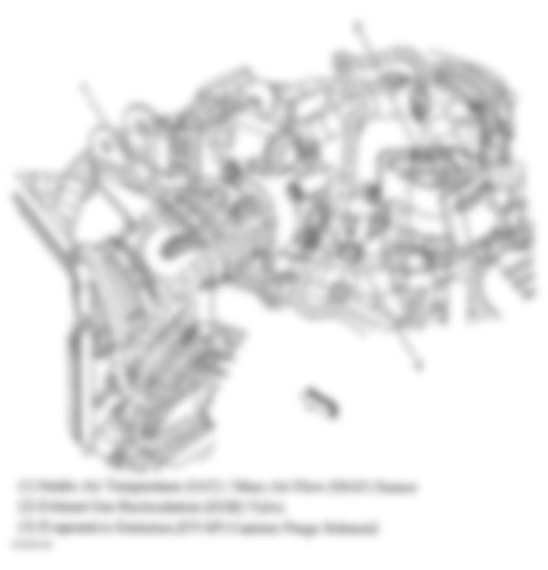 Buick LaCrosse CXS 2006 - Component Locations - Rear Of Engine (3.8L)